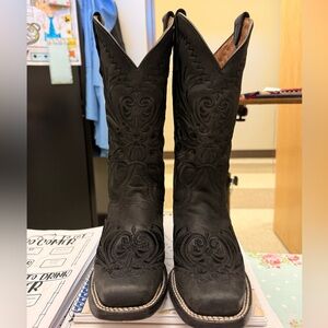 Corral Black Western Cowboy Boots